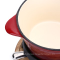 Wholesale  Hot pot Cookware set casserole  Chinese enamel chocolate cast iron cheese fondue set